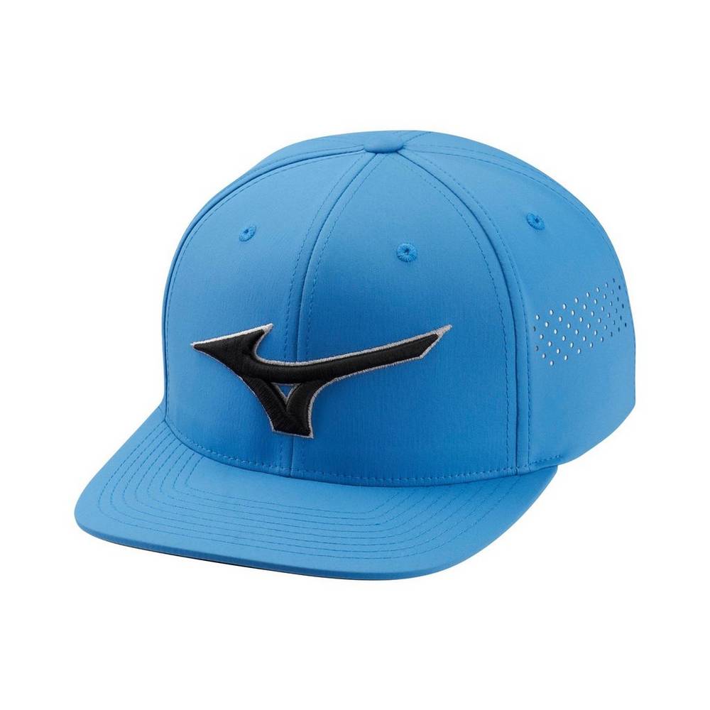 Cappello Mizuno Tour Flat Snapback Uomo - Blu - 81562-VZFU